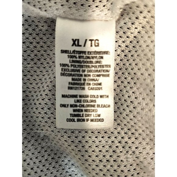 Vtg Y2K Aeropostale Anorak Windbreaker Rain Jacket XL Striped Skater Surfer - Picture 7 of 9